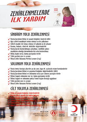 Zehirlenmelerde İlk Yardım